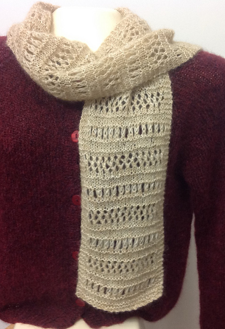 Double Loop Drop St Stole/Scarf
