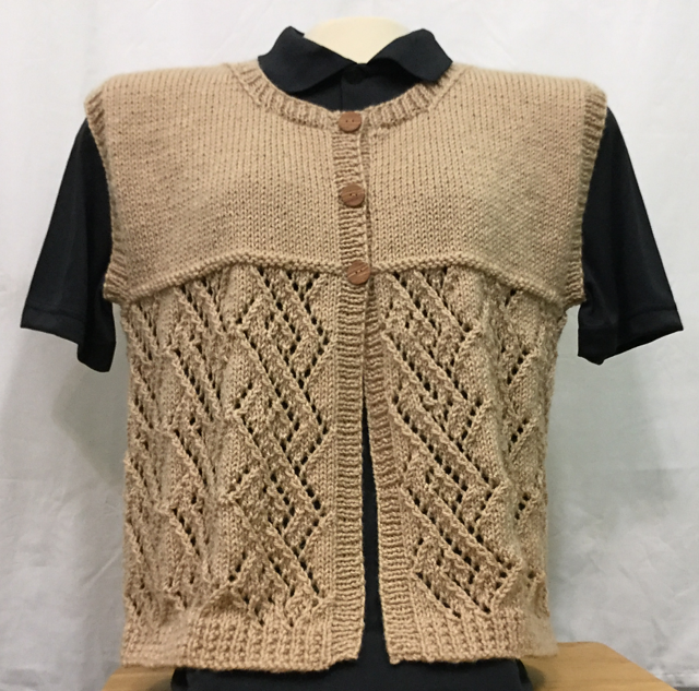 Twisted Open Braid Vest