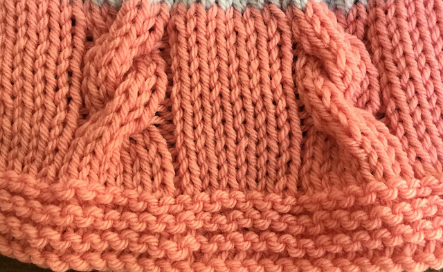 Easy Cable Scarf