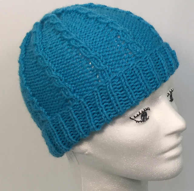 Simple Cable Hat & Wrist Warmers