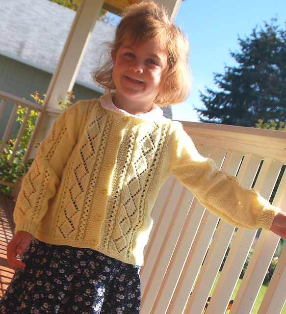 T141 Cardigan, skirt, and beret: Beret