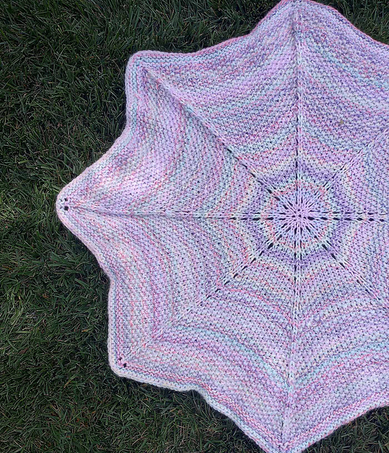 Spider Web Baby Blanket