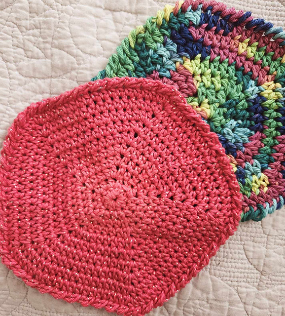 Pentagonal Dishcloth