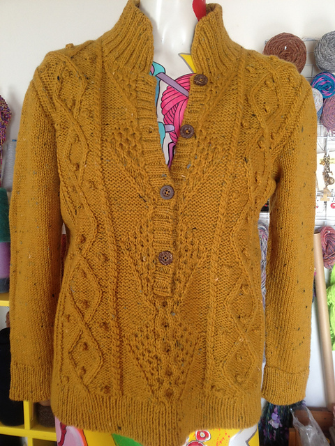 polo collar sweater