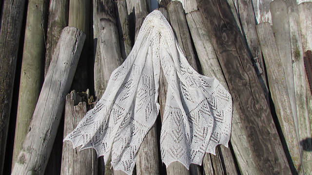 Winter Wonderland Shawl and Scarf