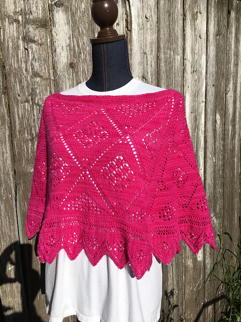 Shetland Lace Capelette