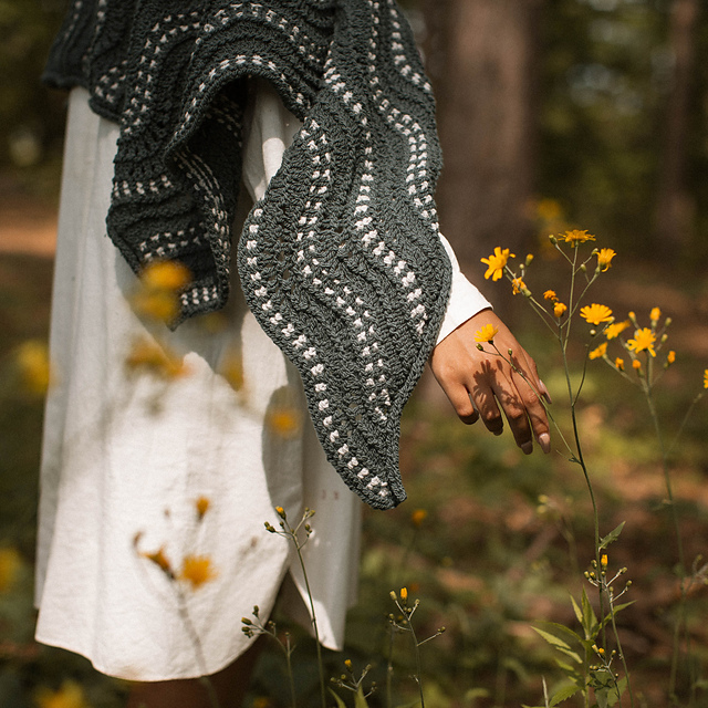 Continuous Wave Shawl