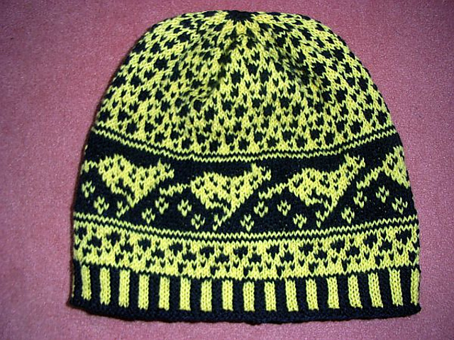 Cheetah beanie