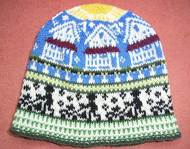Mowing the lawn beanie