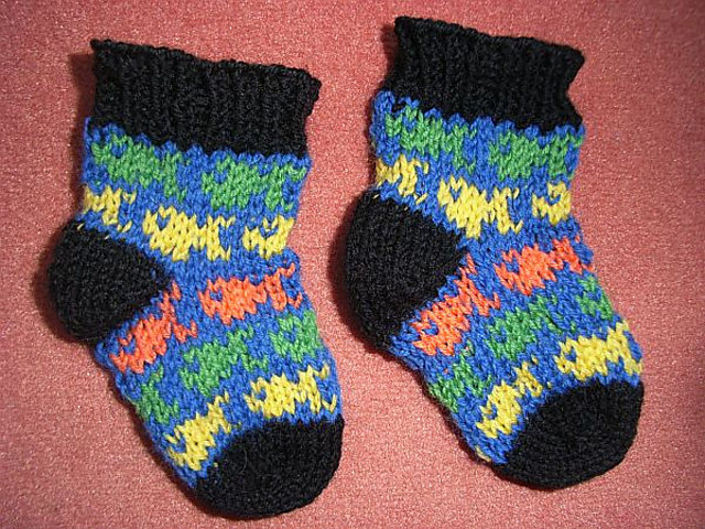 Tiny Fish Baby Socks