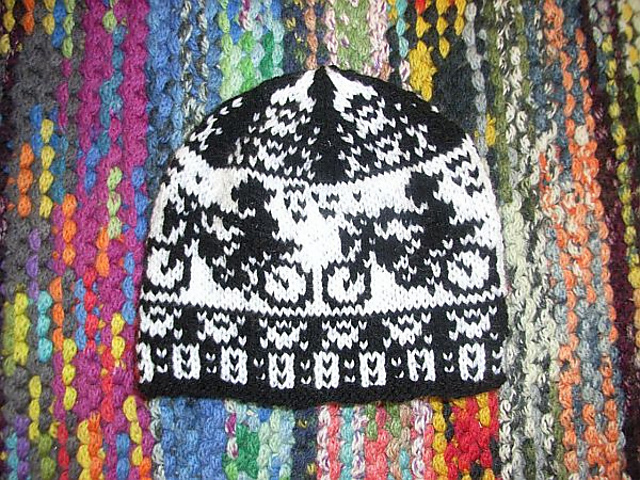 Motor biker kids beanie / Motorradgang Kindermütze