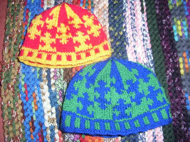 Puzzle kids beanie