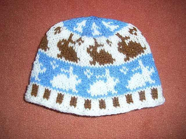 Ravelry: Baby rabbit beanie pattern by Sandra Jäger