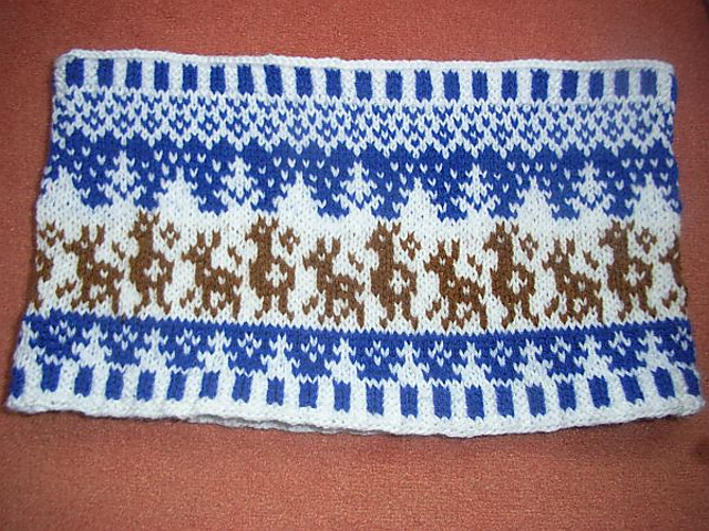 Roe deer winter cowl