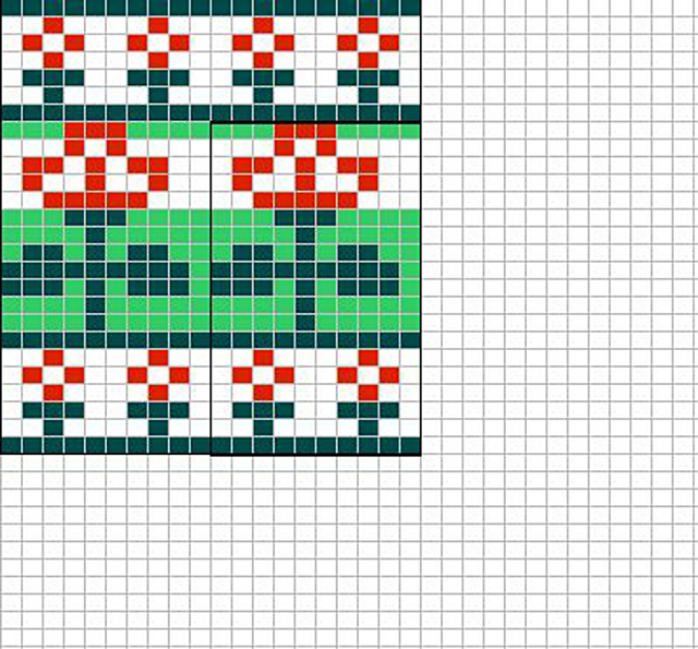 Red roses chart