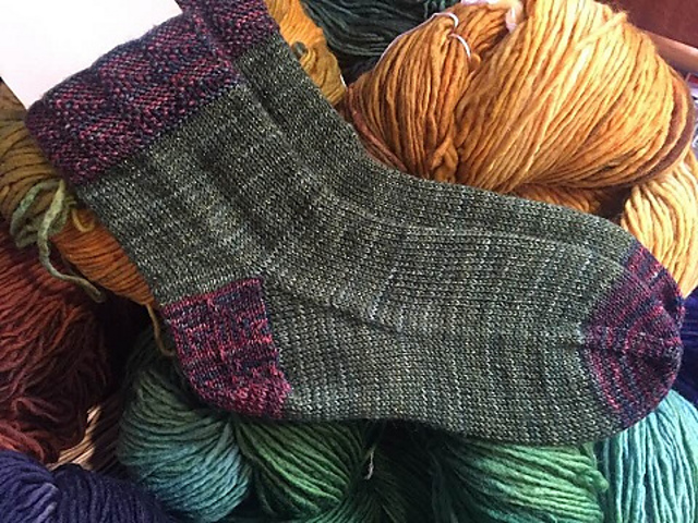 Oleanna's Garden Socks