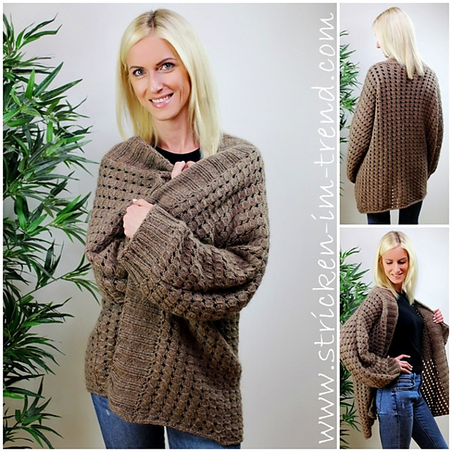 Strickweste CAPE#Jacket #2 | MerinoSuperKid #2