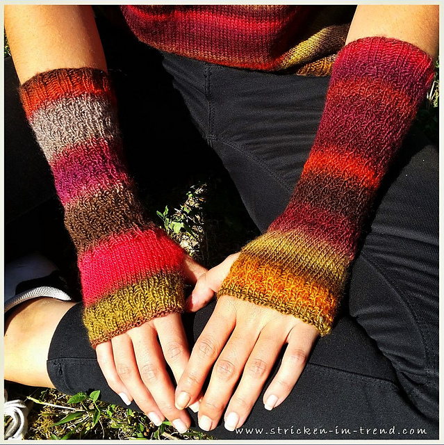 Mitts *COLOR STRIPES*