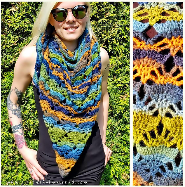 KALEA – Triangle Shawl | Dreieckstuch