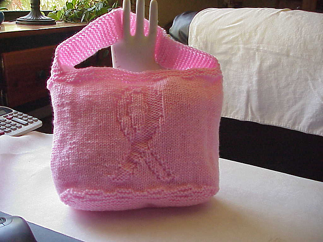 Cancer Ribbon Bag