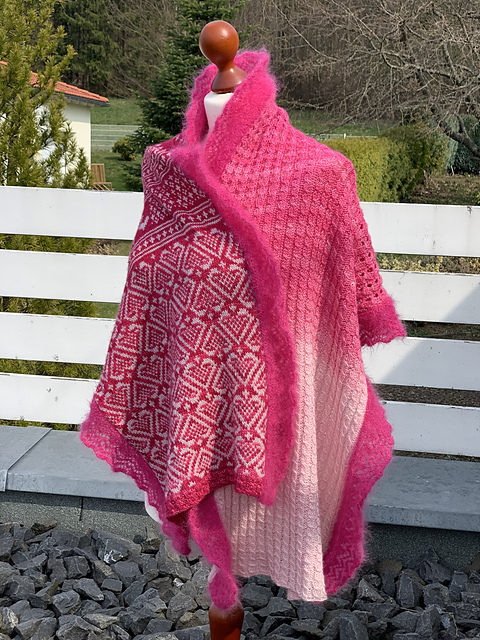 Be my Valentine Scarf