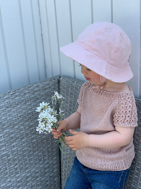 Flettefin Sommertopp mini