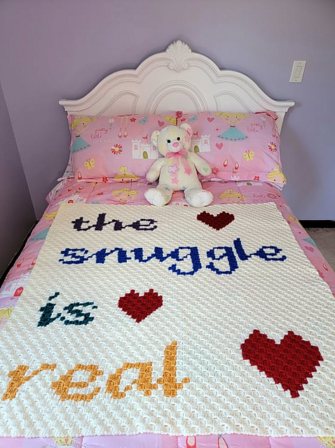 The Snuggle is Real Blanket