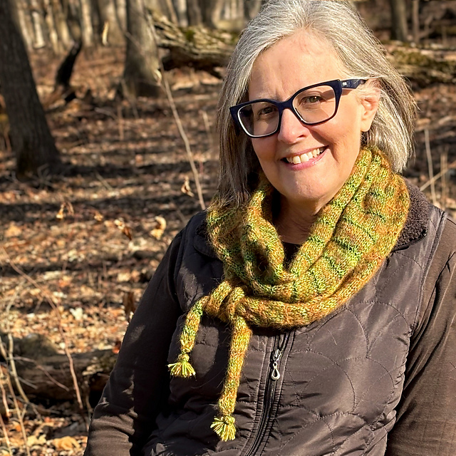 Wisconsin Woods Walking Scarf