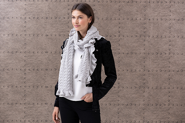 Lorelie Cabled Scarf