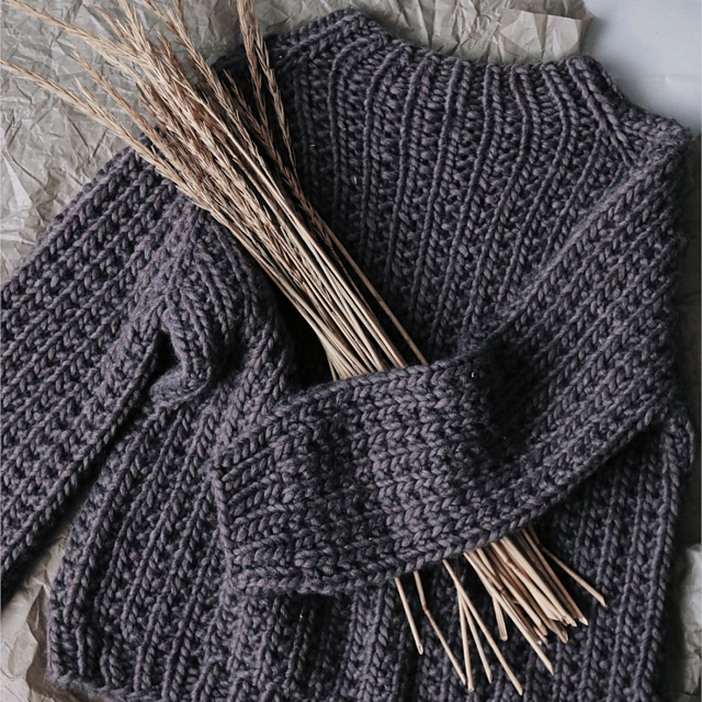 Glut Bulky Damenpullover