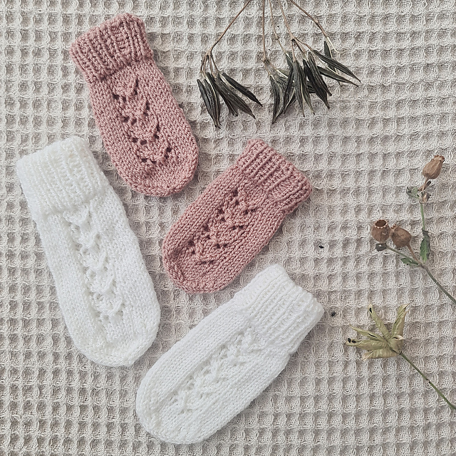 Hallo Welt Handschuhe / Hello World Mittens