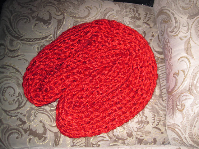 Fallmaschen Loop Drop stitch Loop