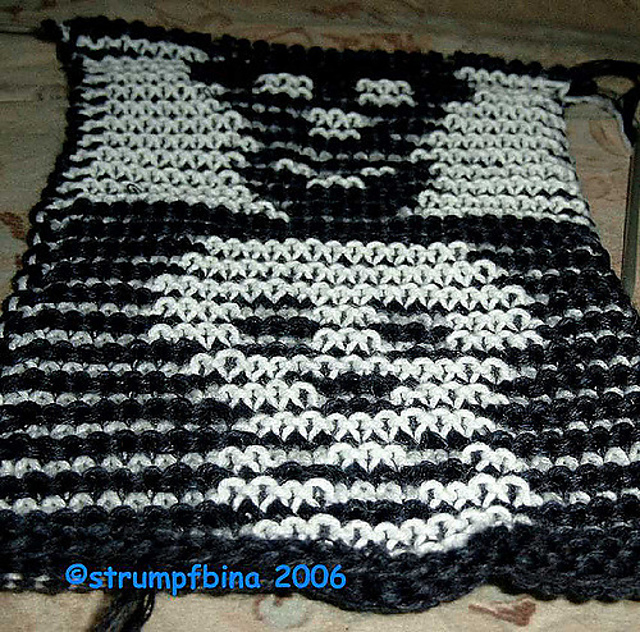 Totenkopf  (Skull) Illusion Pattern