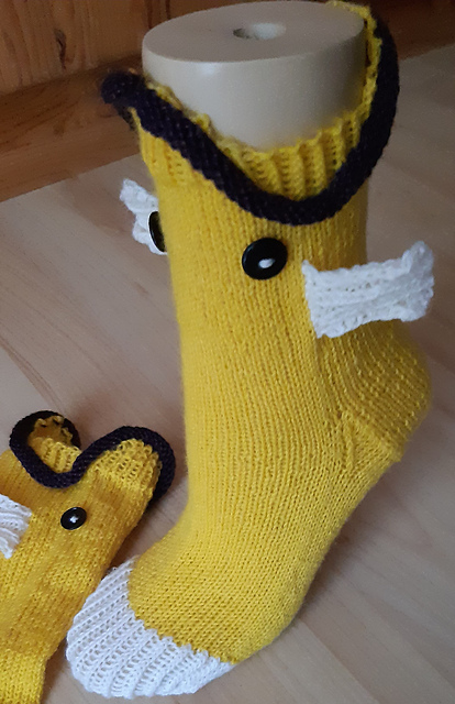 Fish Lips Socken