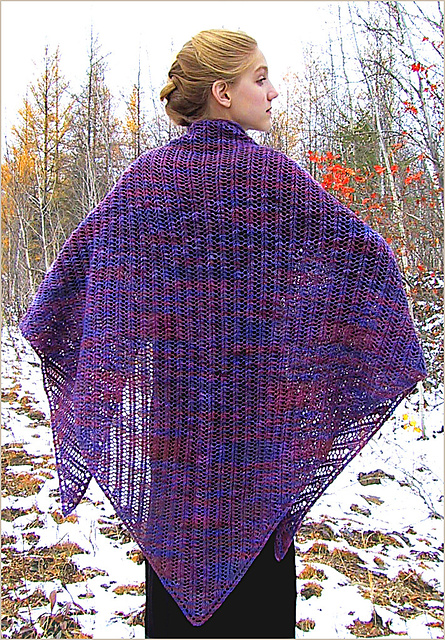 Simply Stunning Lace Shawl