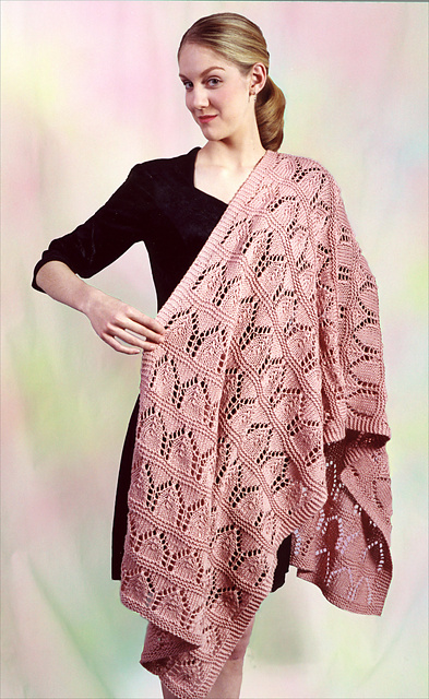 Cathedral Windows Shawl