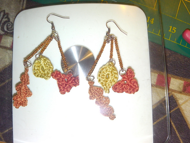 Autumn Leaf Earrings