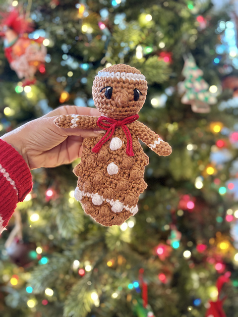 Holiday Bitty GINGERBREAD Buddy