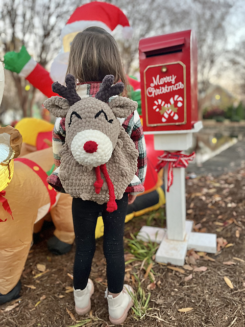 The Reindeer Snuggle Buddy Bag - HOLIDAY EDITION