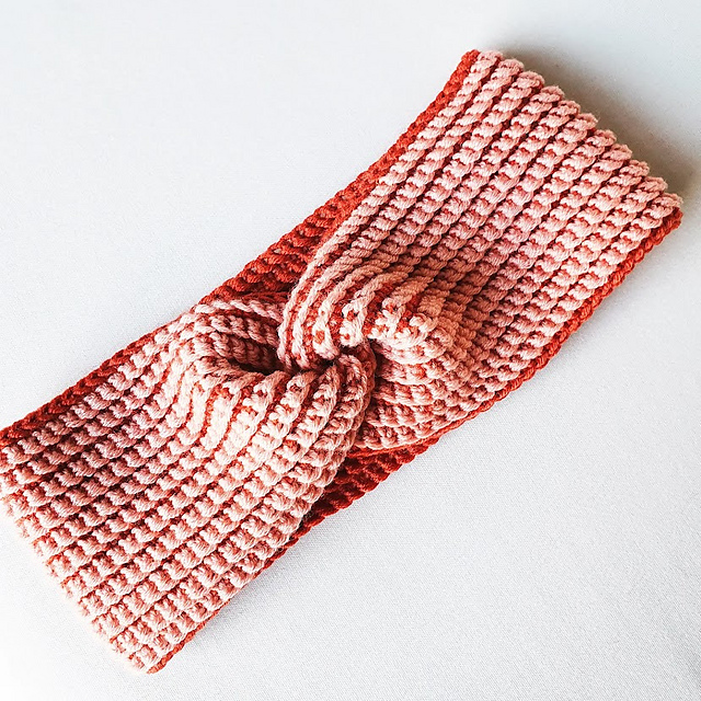 Striped headband