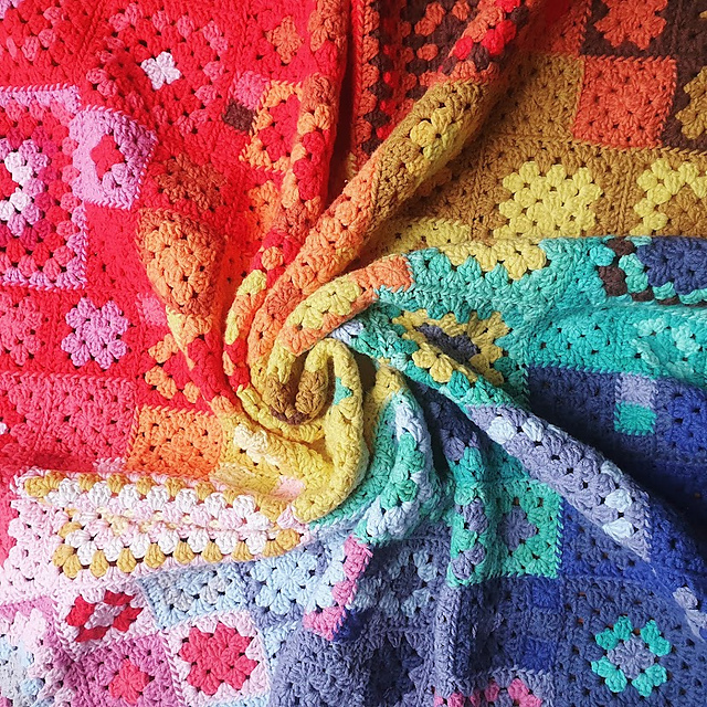 Granny Allsorts Blanket