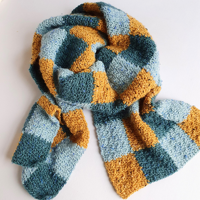 Blockdown scarf