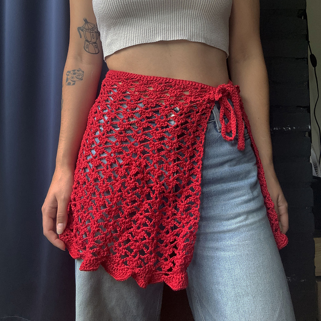 Flora Tie Skirt