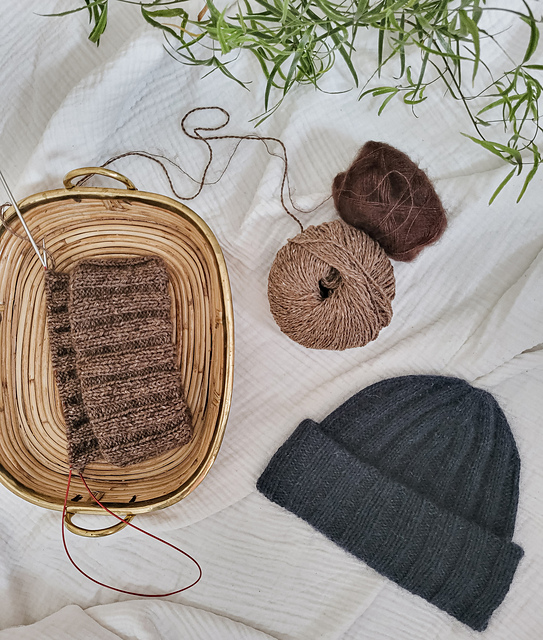 Basic ribbed beanie