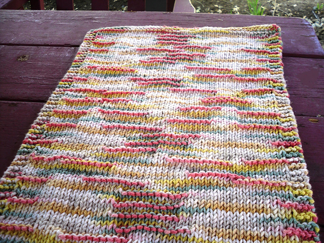Purl 1 Color Dishtowel