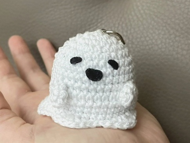 아기유령 골프공주머니_little ghost golf ball bag