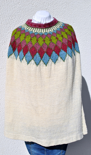 Karamell - poncho