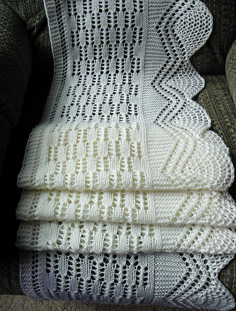 Icicles and Snowballs Scarf