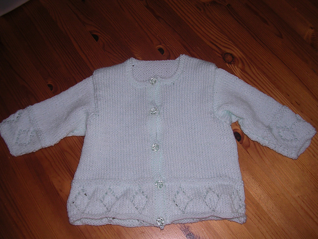 Cardigans, Shoes & Blanket with Rosebuds