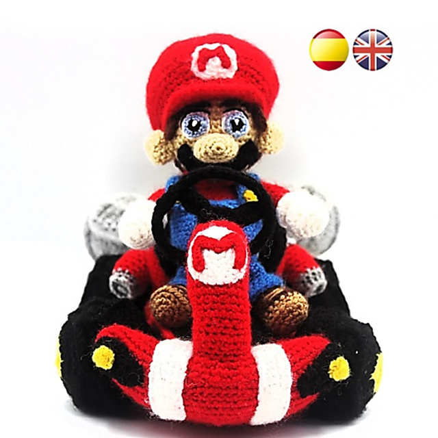 Ravelry: Mario Kart and Mario Bros pattern by Gretel Crespo